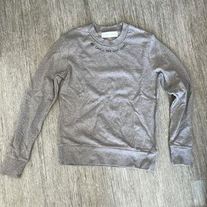 IRO grey sweatshirt size small